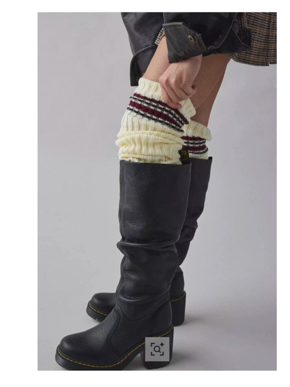 Urban Outfitters Athletic Striped Leg Warmers O/S NEW